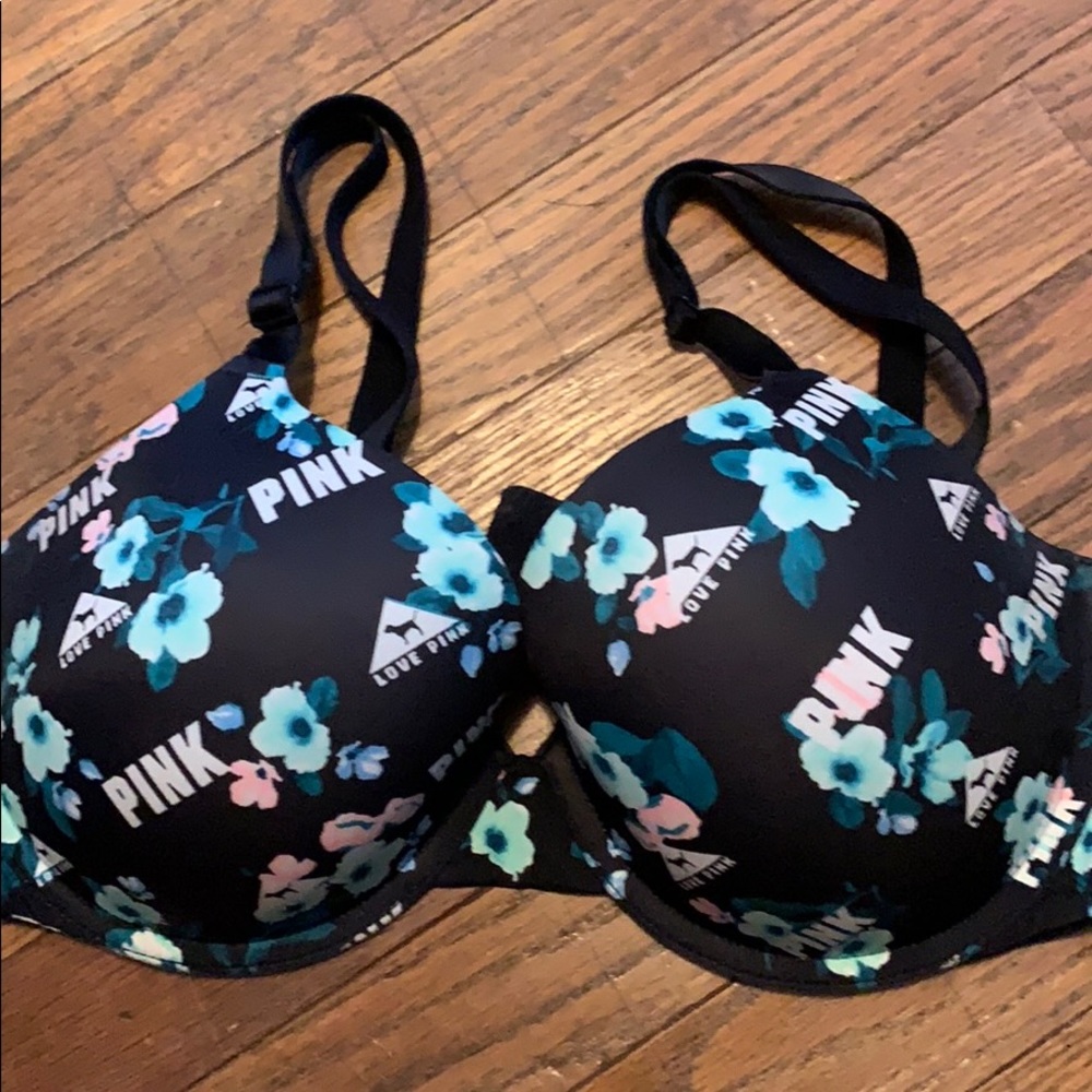 Victoria’s Secret Floral PINK Bra